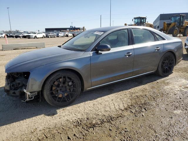 WAUJ4AFD5GN008727 - 2016 AUDI A8 QUATTRO GRAY photo 1