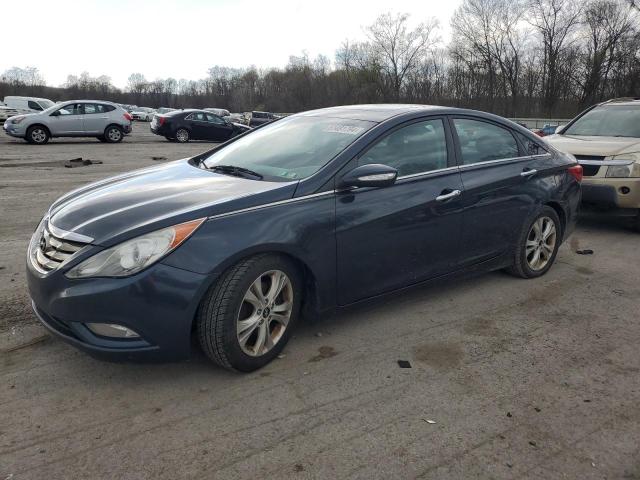 5NPEC4ACXBH003975 - 2011 HYUNDAI SONATA SE BLUE photo 1