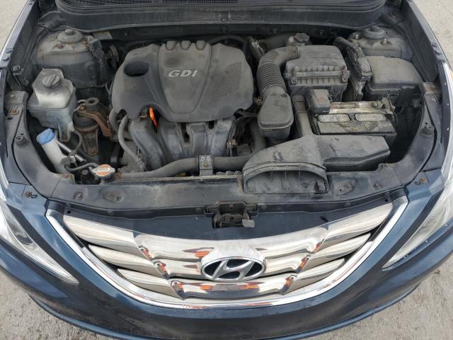 5NPEC4ACXBH003975 - 2011 HYUNDAI SONATA SE BLUE photo 11