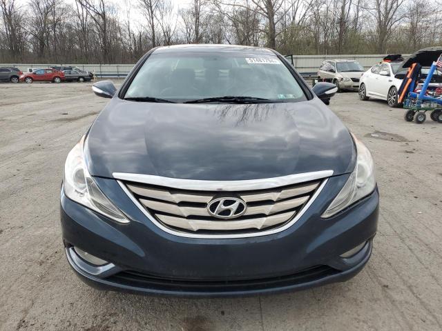 5NPEC4ACXBH003975 - 2011 HYUNDAI SONATA SE BLUE photo 5