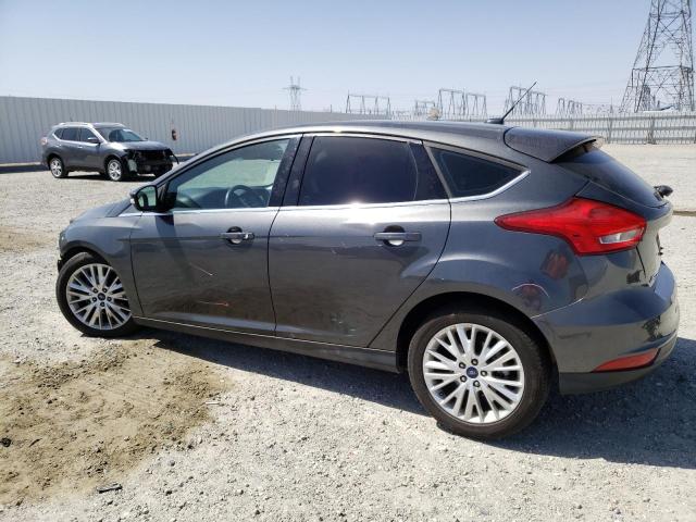 1FADP3N28HL310020 - 2017 FORD FOCUS TITANIUM GRAY photo 2