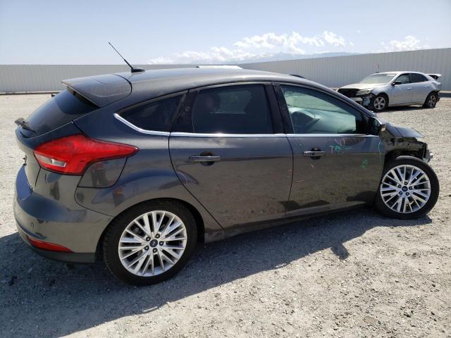 1FADP3N28HL310020 - 2017 FORD FOCUS TITANIUM GRAY photo 3