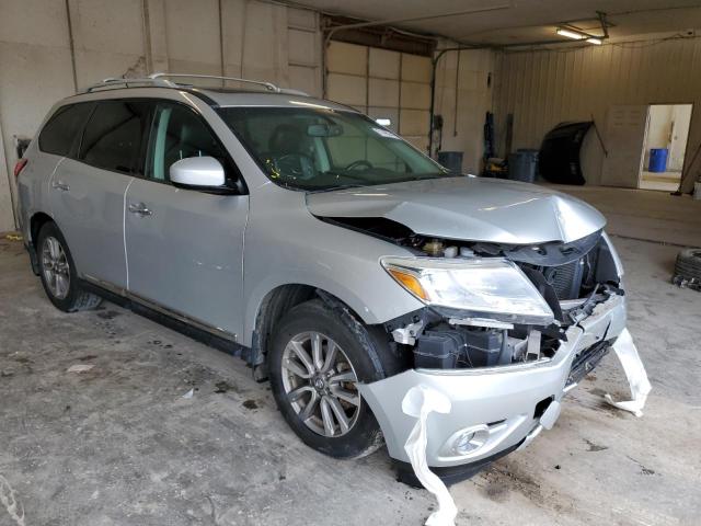 5N1AR2MM5EC715893 - 2014 NISSAN PATHFINDER S 银色 照片 4