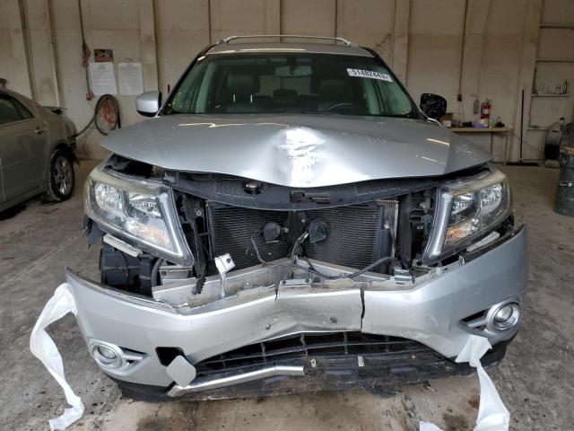5N1AR2MM5EC715893 - 2014 NISSAN PATHFINDER S 银色 照片 5