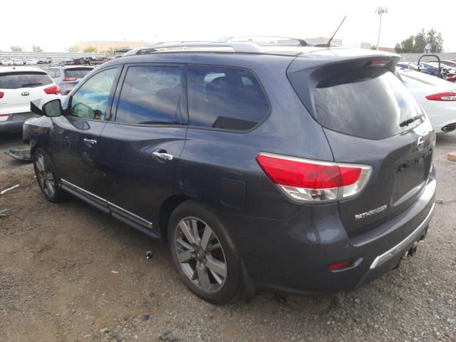 5N1AR2MM5EC712539 - 2014 NISSAN PATHFINDER S CHARCOAL photo 2