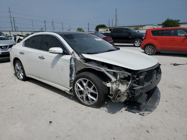 1N4AA5AP7BC811327 - 2011 NISSAN MAXIMA S WHITE photo 4