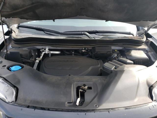 5FNYF8H50MB004024 - 2021 HONDA PASSPORT EXL SILVER photo 12