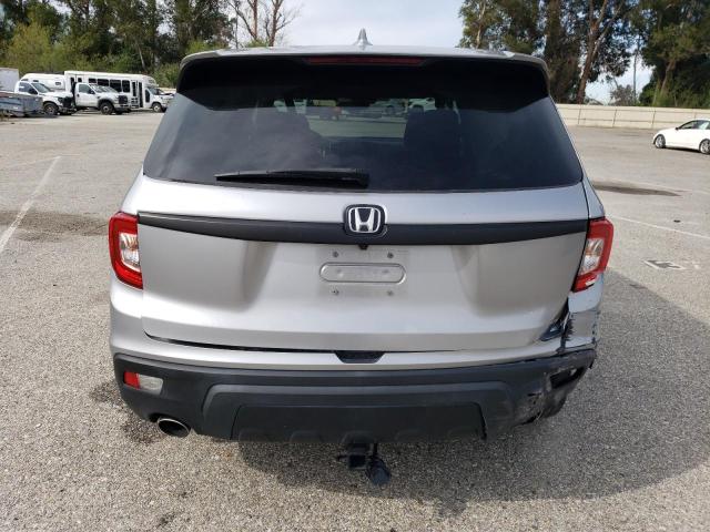5FNYF8H50MB004024 - 2021 HONDA PASSPORT EXL SILVER photo 6