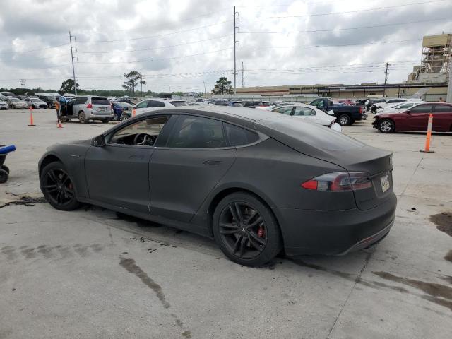 5YJSA1AC8DFP10775 - 2013 TESLA MODEL S Սև լուսանկար 2