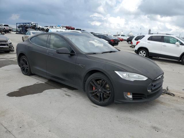 5YJSA1AC8DFP10775 - 2013 TESLA MODEL S Սև լուսանկար 4