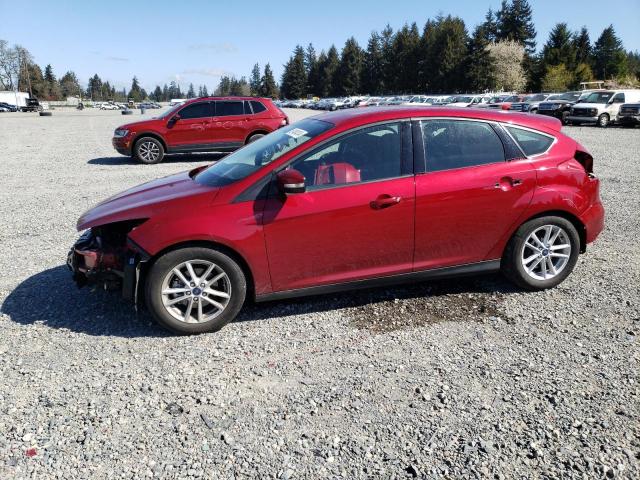 1FADP3K2XGL372974 - 2016 FORD FOCUS SE RED photo 1