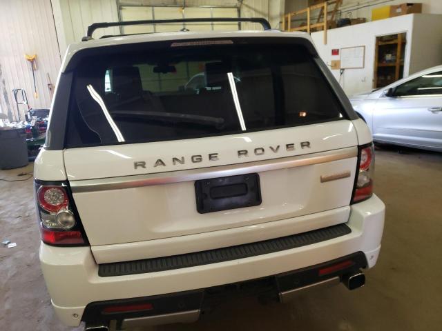 SALSP2E47CA750174 - 2012 LAND ROVER RANGE ROVE AUTOBIOGRAPHY WHITE photo 6