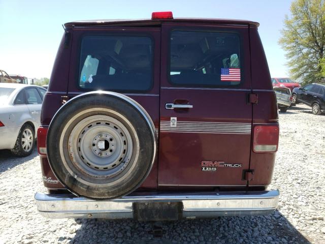 1GDEG25KXSF534609 - 1995 GMC RALLY WAGO G2500 RED photo 6