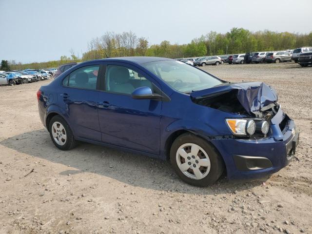 1G1JA5SG3D4176170 - 2013 CHEVROLET SONIC LS 蓝色 照片 4