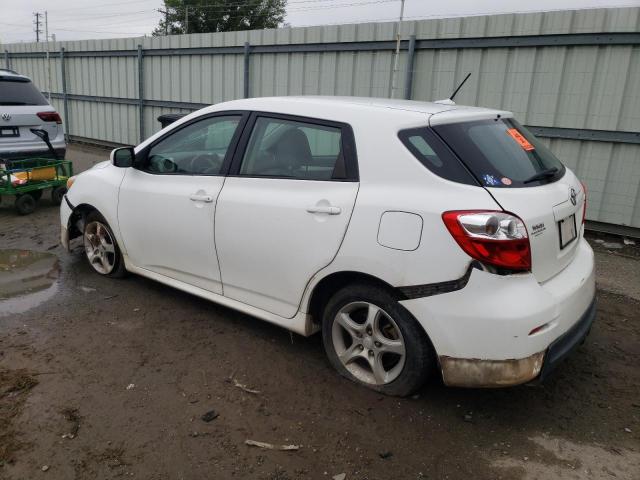 2T1KE40E09C011502 - 2009 TOYOTA COROLLA MA S WHITE photo 2