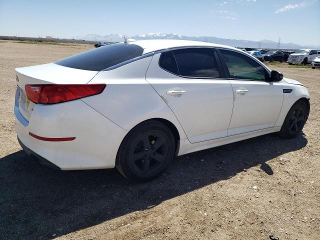 5XXGM4A73FG486526 - 2015 KIA OPTIMA LX WHITE photo 3