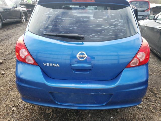 3N1BC13E58L356880 - 2008 NISSAN VERSA S BLUE photo 6