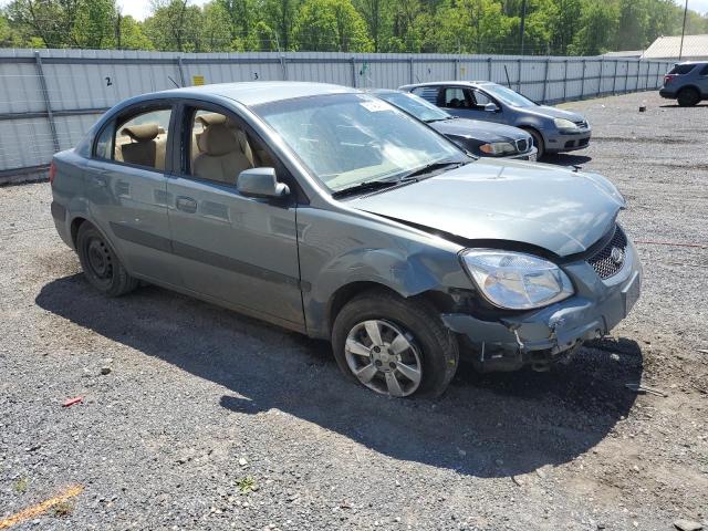 KNADE123476227017 - 2007 KIA RIO BASE BLUE photo 4