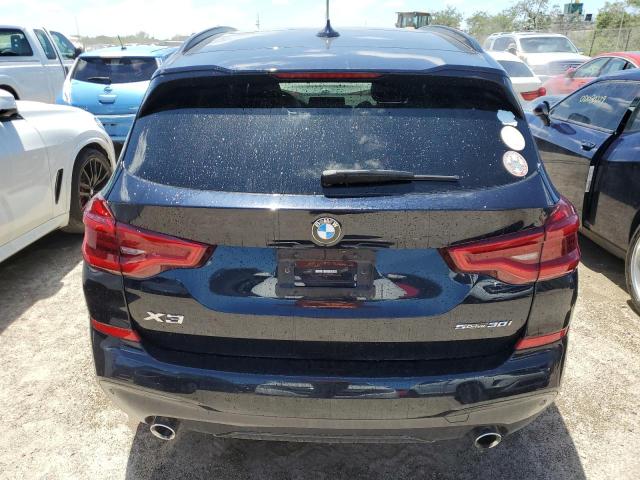 5UXTY3C00L9D12369 - 2020 BMW X3 SDRIVE30I BLACK photo 6