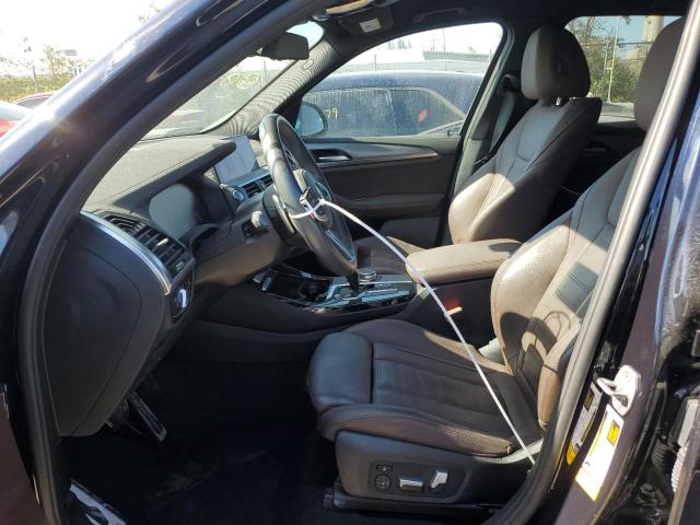 5UXTY3C00L9D12369 - 2020 BMW X3 SDRIVE30I BLACK photo 7