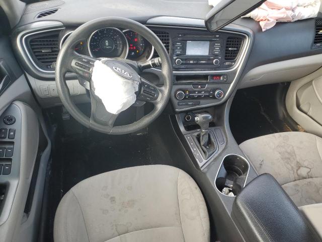 KNAGM4A76F5556831 - 2015 KIA OPTIMA LX WHITE photo 8