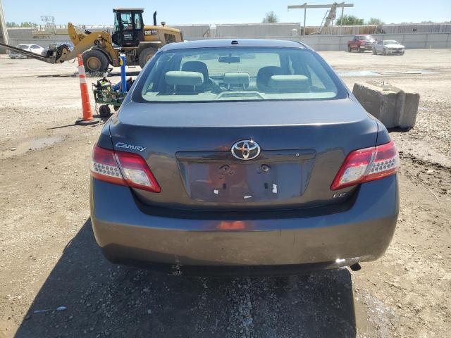 4T4BF3EK2AR054690 - 2010 TOYOTA CAMRY BASE GRAY photo 6