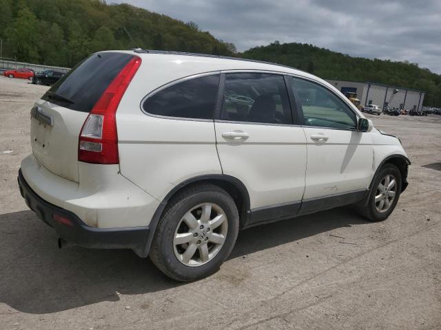 5J6RE48798L033729 - 2008 HONDA CR-V EXL WHITE photo 3