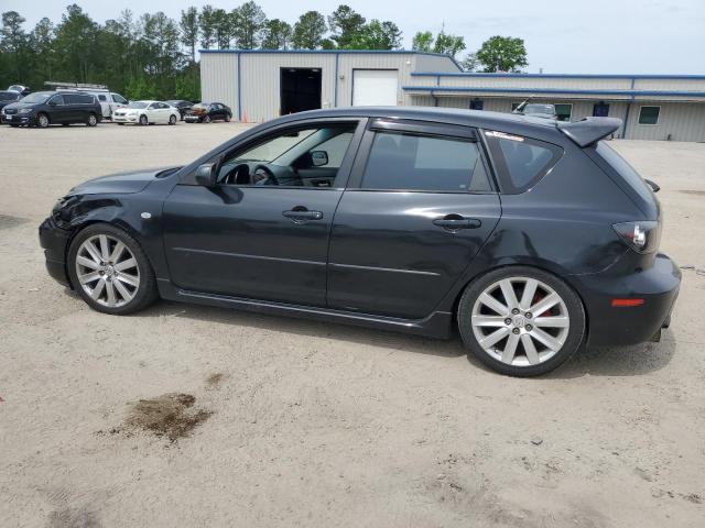 JM1BK34L071643672 - 2007 MAZDA SPEED 3 BLACK photo 2