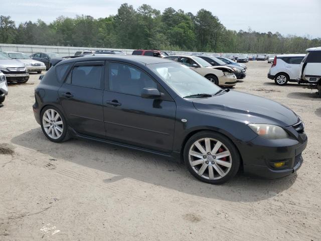 JM1BK34L071643672 - 2007 MAZDA SPEED 3 BLACK photo 4