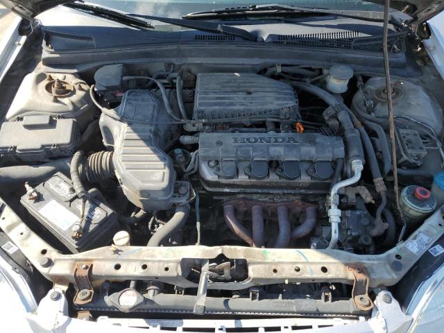 1HGES26863L035090 - 2003 HONDA CIVIC EX SILVER photo 11