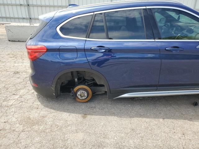 WBXHT3C30J5K31120 - 2018 BMW X1 XDRIVE28I BLUE photo 10