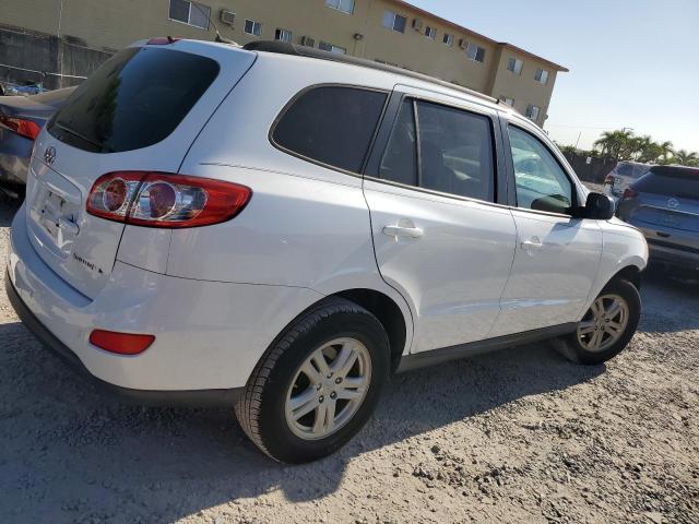 5XYZG3AB6BG029049 - 2011 HYUNDAI SANTA FE GLS WHITE photo 3