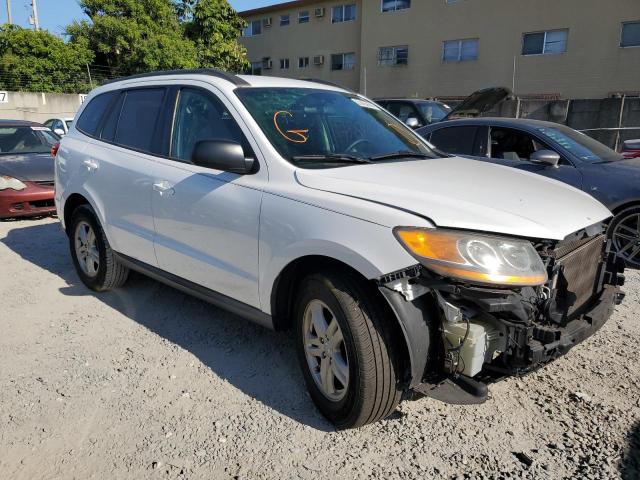 5XYZG3AB6BG029049 - 2011 HYUNDAI SANTA FE GLS WHITE photo 4