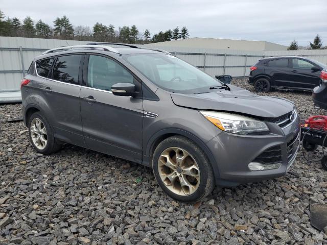 1FMCU9J92DUB76030 - 2013 FORD ESCAPE TITANIUM GRAY photo 4