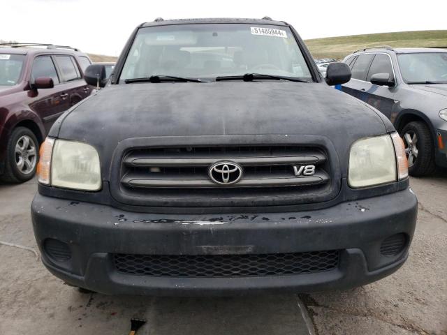 5TDBT44A82S088645 - 2002 TOYOTA SEQUOIA sr SR5 GRAY photo 5