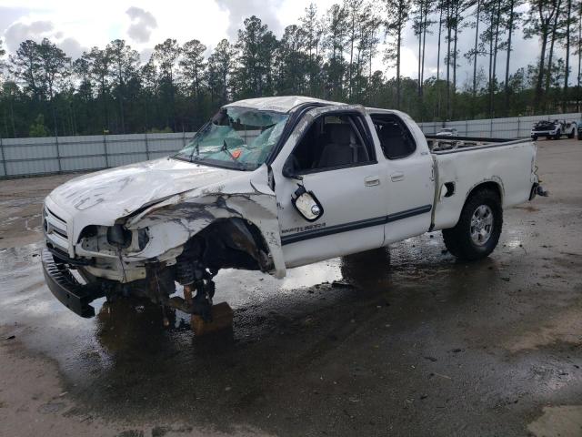 5TBRU34165S448711 - 2005 TOYOTA TUNDRA ACCESS CAB SR5 WHITE photo 1