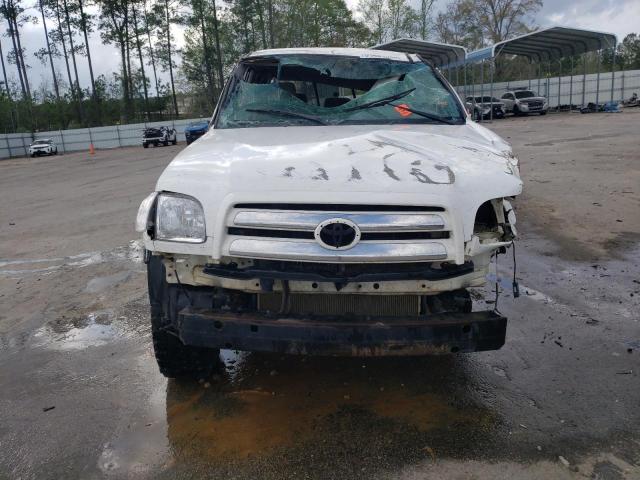 5TBRU34165S448711 - 2005 TOYOTA TUNDRA ACCESS CAB SR5 WHITE photo 5