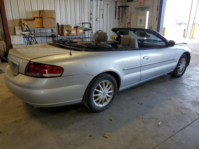 1C3EL55R12N293239 - 2002 CHRYSLER SEBRING LXI SILVER photo 3