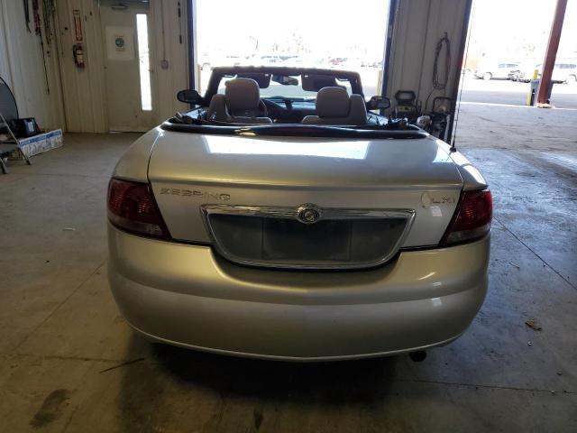 1C3EL55R12N293239 - 2002 CHRYSLER SEBRING LXI SILVER photo 6