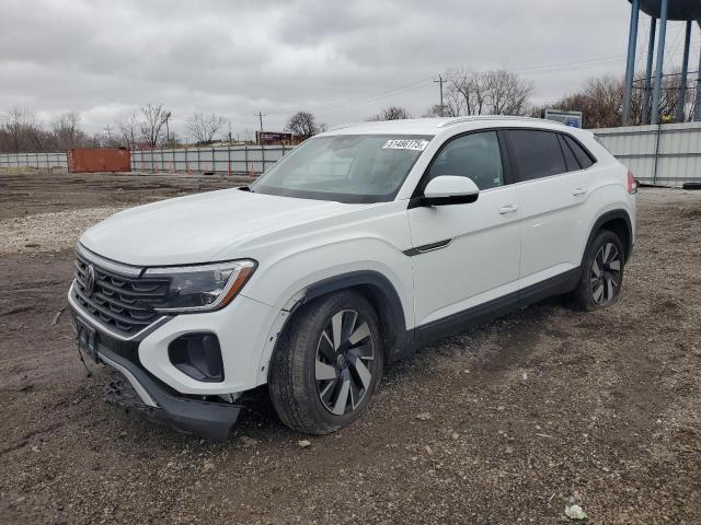 1V2HE2CA9RC215939 - 2024 VOLKSWAGEN ATLAS CROS SE WHITE photo 1