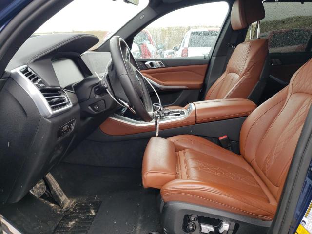 5UXTA6C07P9N60367 - 2023 BMW X5 XDRIVE45E BLUE photo 7