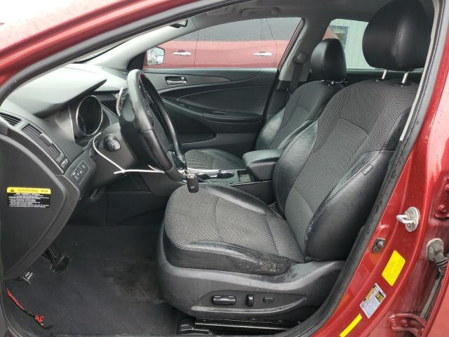 5NPEC4AB6CH423581 - 2012 HYUNDAI SONATA SE RED photo 7