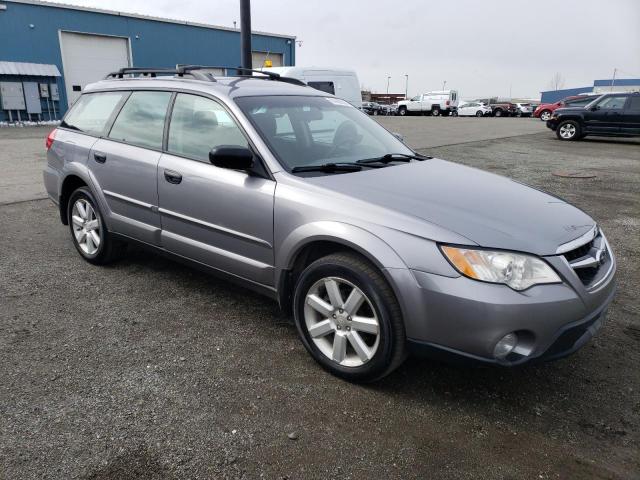 4S4BP61C097346419 - 2009 SUBARU OUTBACK 2.5I SILVER photo 4