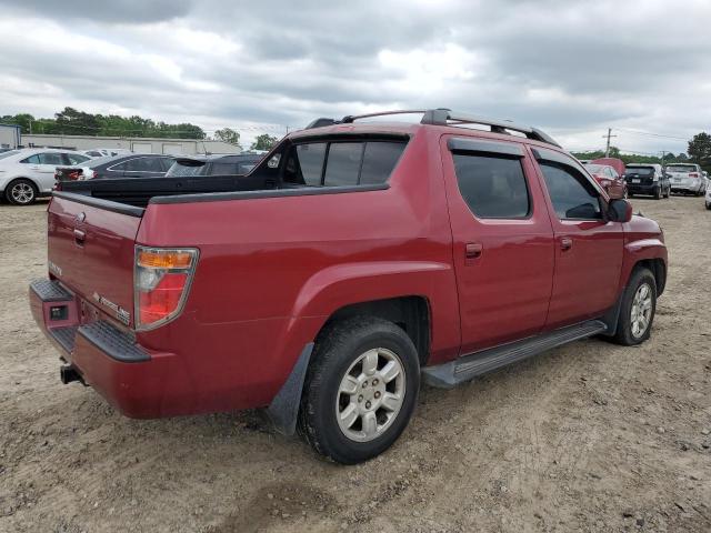 2HJYK16586H560029 - 2006 HONDA RIDGELINE RTL RED photo 3