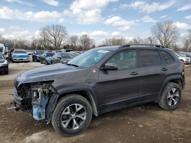 1C4PJMBB0JD561309 - 2018 JEEP CHEROKEE TRAILHAWK CHARCOAL photo 1
