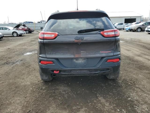 1C4PJMBB0JD561309 - 2018 JEEP CHEROKEE TRAILHAWK CHARCOAL photo 6
