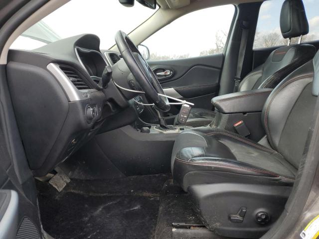 1C4PJMBB0JD561309 - 2018 JEEP CHEROKEE TRAILHAWK CHARCOAL photo 7