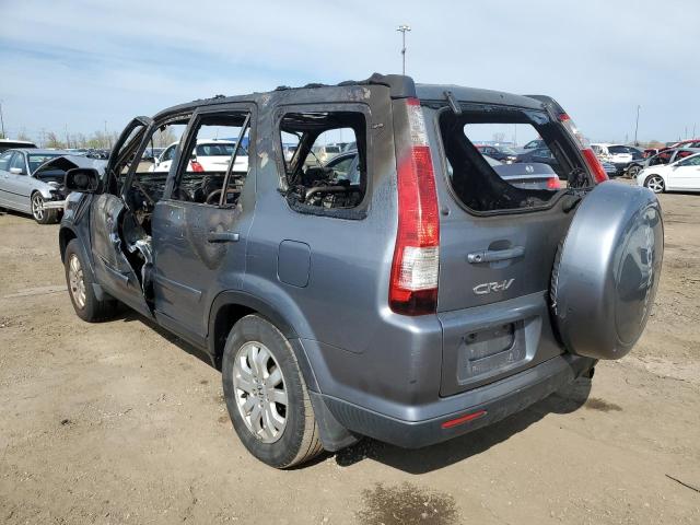 SHSRD789X6U415739 - 2006 HONDA CR-V SE BLUE photo 2