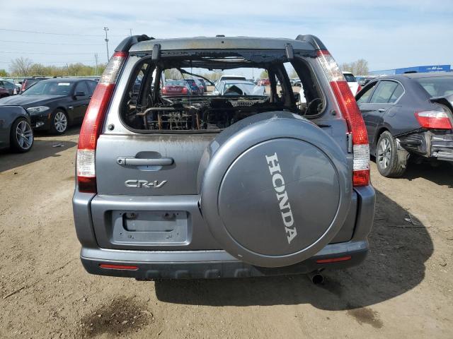 SHSRD789X6U415739 - 2006 HONDA CR-V SE BLUE photo 6