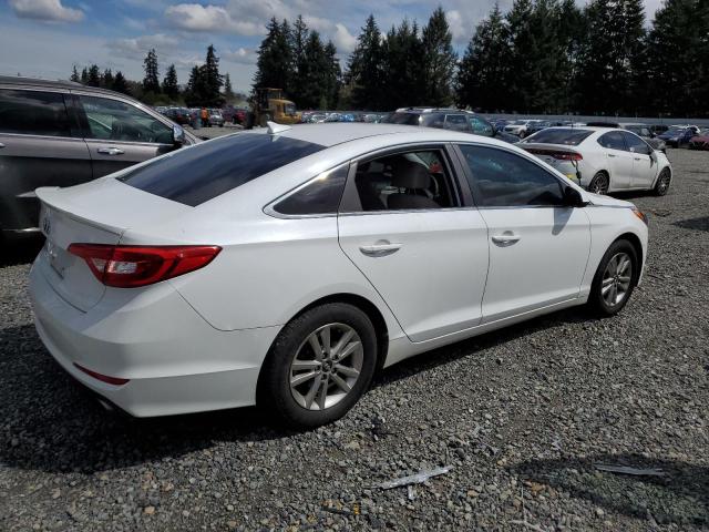 5NPE24AF1FH183530 - 2015 HYUNDAI SONATA SE WHITE photo 3